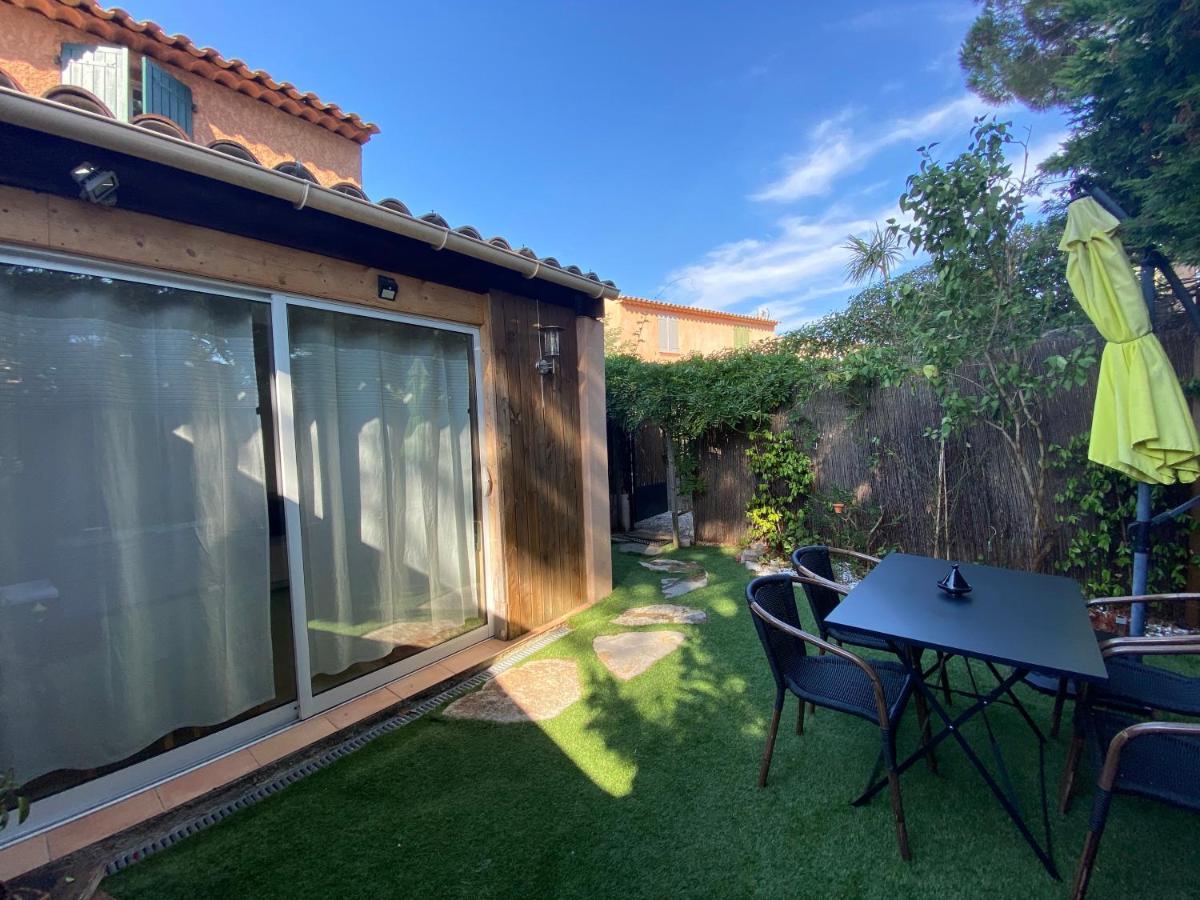 גאסה Agreable Studio Proche Sttropez Piscine Et Tennis מראה חיצוני תמונה