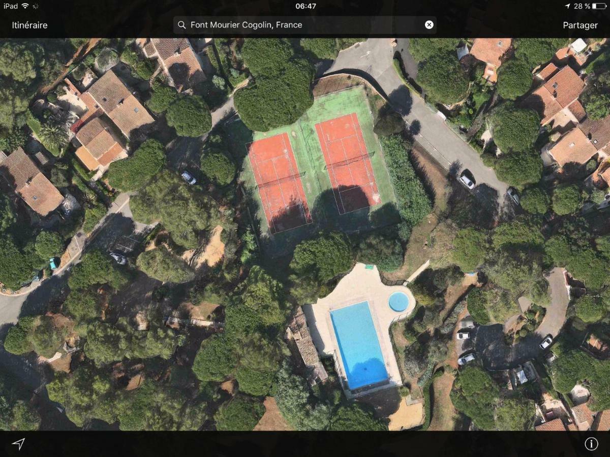 גאסה Agreable Studio Proche Sttropez Piscine Et Tennis מראה חיצוני תמונה